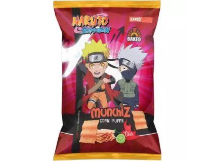 Munchiz cornpuffs naruto chilli lime 50g