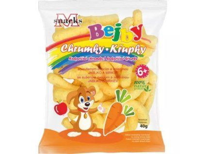 Pex bejby křupky mrkev-jablko 40g