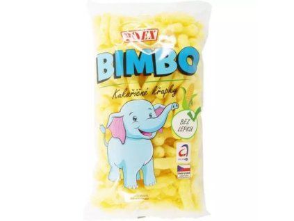 Poex bimbo kukuřičné křupky bez soli 100g