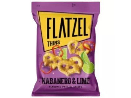 Platzel Thins preclíky habanero&lime 65g