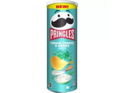 Pringles cream cheese & herbs 165g