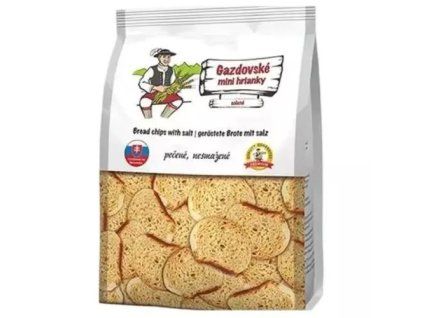 SlovChips gazdovské mini hránky solené 140g