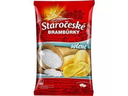 Staročeské brambůrky sůl 220g