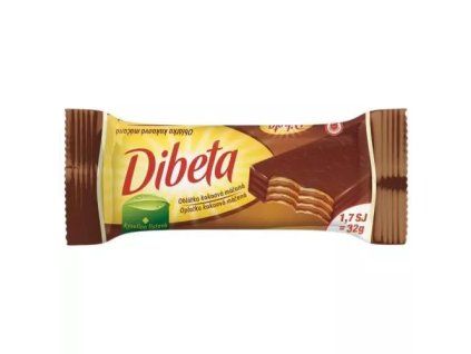 Dibeta oplatky celomáčená kakao 32g