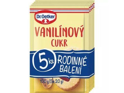 Dr. Oetker cukr vanilínový @5x20g
