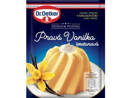 Dr. Oetker puding vanilka premium 40g