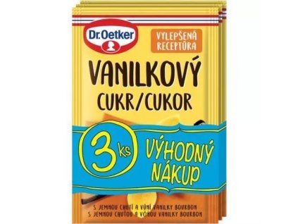 Dr. Oetker vanilkový cukr @3x24g