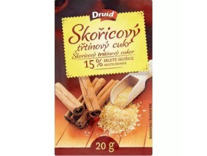 Druid třtinový cukr skořicový 20g