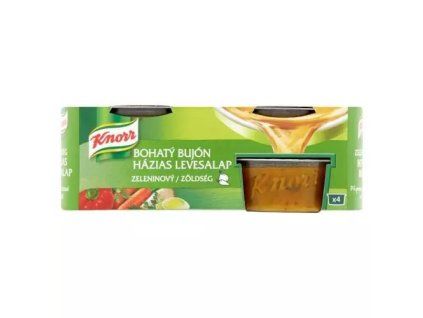Knorr Bohatý Bujón 112g zeleninový 4ks