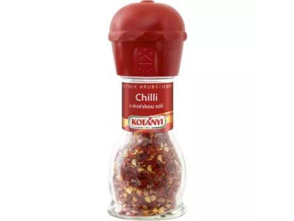 Kotányi mlýnek chilli pálivé s mořskou solí 34g