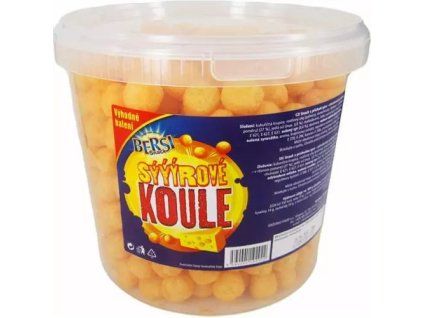Bersi snack sýrové koule kyblík 250g