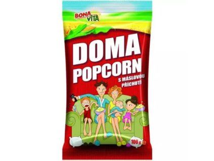 BonaVita doma popcorn máslový 100g