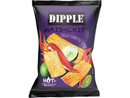 Dipple mais-chips chilli limette style 90g