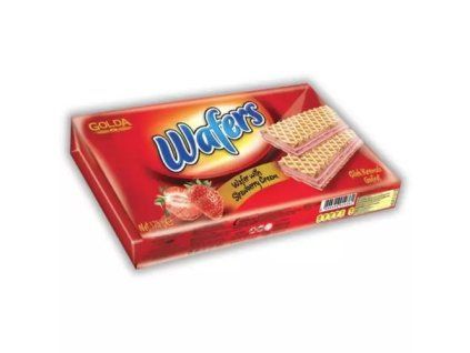Golda wafers jahoda 175g