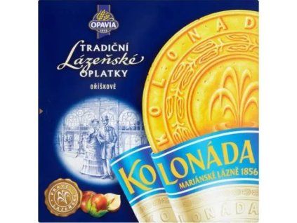 Kolonáda lázeňské oplatky oříškové 175g