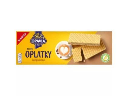 Opavia zlaté oplatky cappuccino 146g