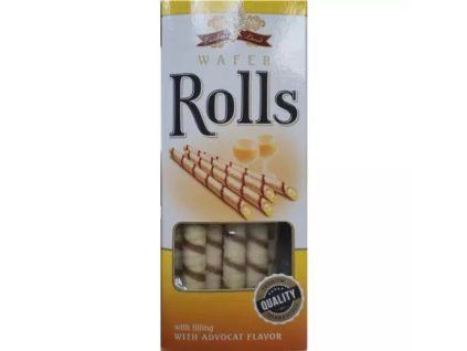 Cookiesland wafer rolls advocat 160g