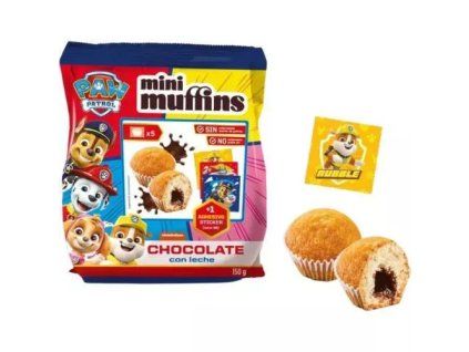 El Quiteriano mini muffins s kakaovou náplní paw patrol 150g