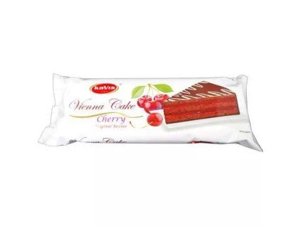 Kavis vienna piškotový dort cherry 200g