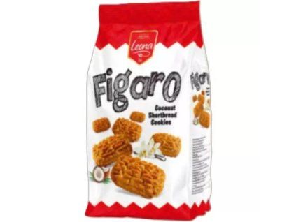 Leona Figaro cookies coconut shortbread vanilla 300g