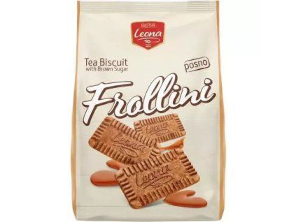 Leona Frollini biscuits brown sugar 300g