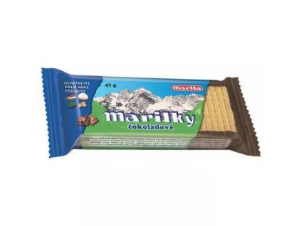 Marilky oplatka čokoládové máčené 47g