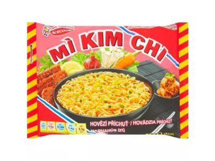 Kim Chi Instantní polévka s příchutí hovězí 75g (MY BO)