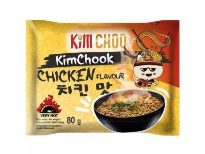 Kimchoo instantní nudle 80g super pálivá příchuť kuřecí