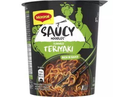 Maggi MagicAsia saucy noodles cup teriyaki 75g