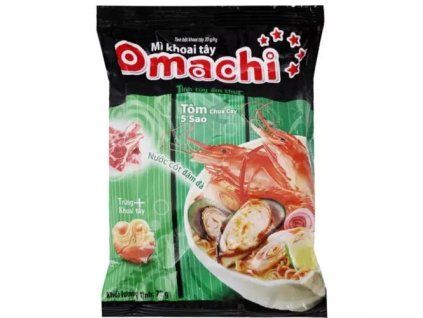 Omachi instantní nudle s krevetovou příchutí 79g (my tom)