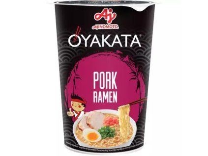 Oyakata instantní nudle 62g vepřové v kelímku