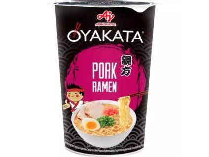 Oyakata instantní nudle 63g hot&spicy ramen v kelímku