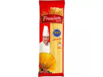 Premium těstoviny špagety bezvaječné 400g