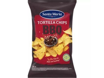 Santa Maria tortilla chips bbq 185g