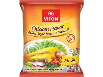 Vifon instantní nudle 70g premium s kuřecí příchutí