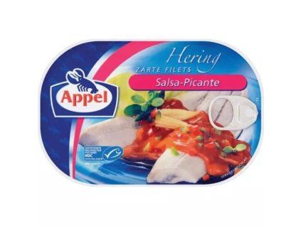 Appel sleď filety v pikantní salsa omáčce 200g