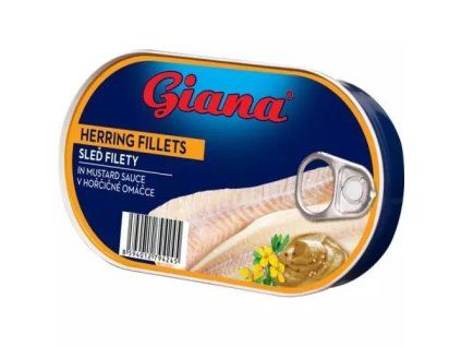 Giana sledí filety v hořčičné omáčce 170g