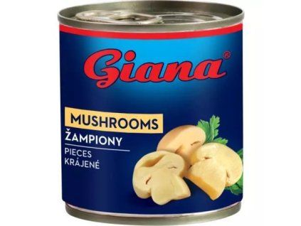 Giana žampiony řezané 200g