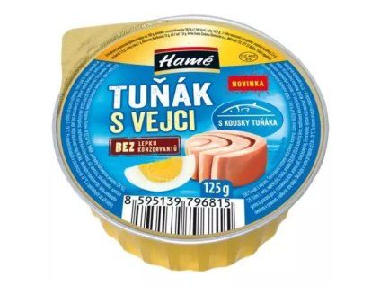 Hamé paštika tuňák s vejci 125g