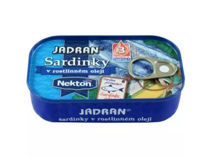 Jadran sardinky v rostlinném oleji 125g
