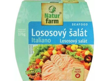 Natur Farm lososový salát italiano 175g