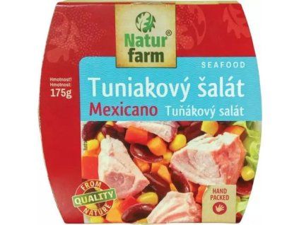 Natur Farm tuňákový salát mexicano 175g