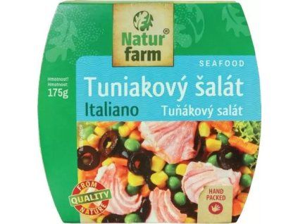 Natur Farm tuňákový salát italiano 175g