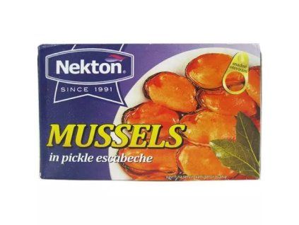 Nekton Mušle v escabeche nálevu 111g