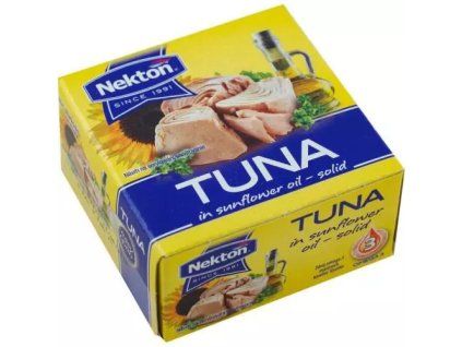 Nekton tuňák ve slunečnicovém oleji 80g/52g