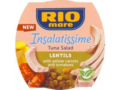 Rio mare insalatissime s čočkou 160g