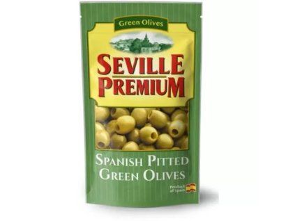Seville Premium olivy zelené bez pecky 200g