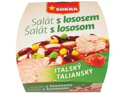 Sokra EO Italský salát s lososem 220g