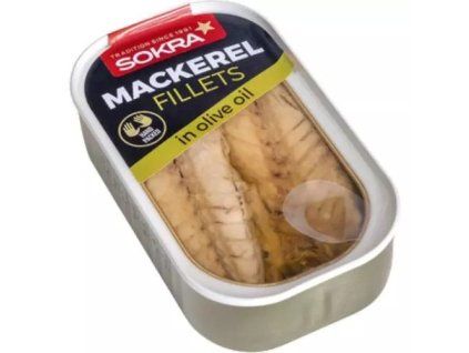 Sokra filety z makrely v olivovém oleji 115g