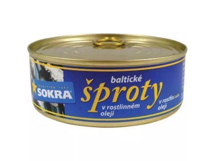 Sokra šproty baltické v oleji 240g